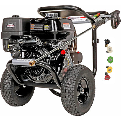 Simpson PS4240 PowerShot Gas Pressure Washer Powered by Honda GX390, 4200 PSI at 4.0 GPM, (49 State) 60456