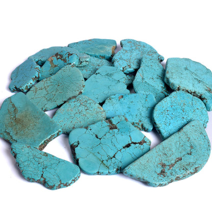 Natural Blue Turquoise 300-400 Ct. Arizona Blue Turquoise Raw Rough, Crystal Healing Blue Turquoise, Turquoise Loose Gemstone Per Piece
