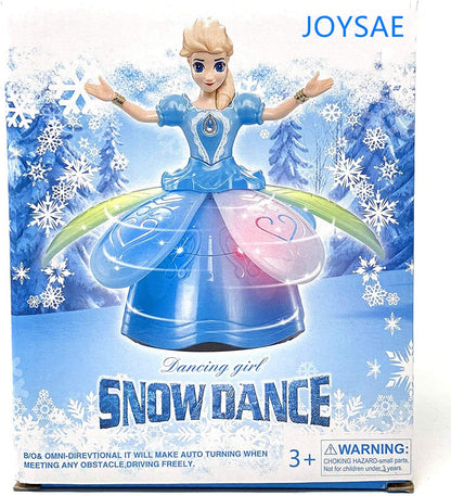 JOYSAE Battery-Operated Princess Doll for Girls: Snow Dance, Flashing & Singing Toy (Ages 3+)