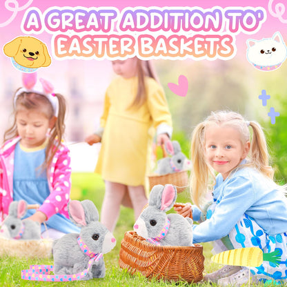 Tagitary Plush Toys Bunny Electronic Toy for Kids Toddlers