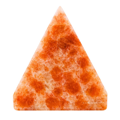 Amazing Gemstone Sunstone Pyramid Crystal Healing Stones - 2" Great Pyramid Figurine of Natural Stone Pyramid for Meditation, Reiki, Chakra Balancing and Crystal Pyramids Grid