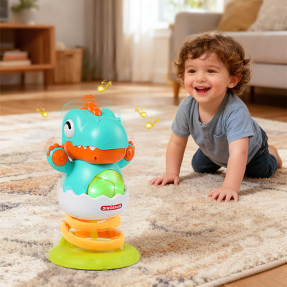 Didklom Baby & Toddler Learning Toy DJ Bouncin’ Beats with Music, Motor Skills & Cause-Effect Learning – Volume Control, Bouncing Action for Ages 9+ Months &for Boys and Girls