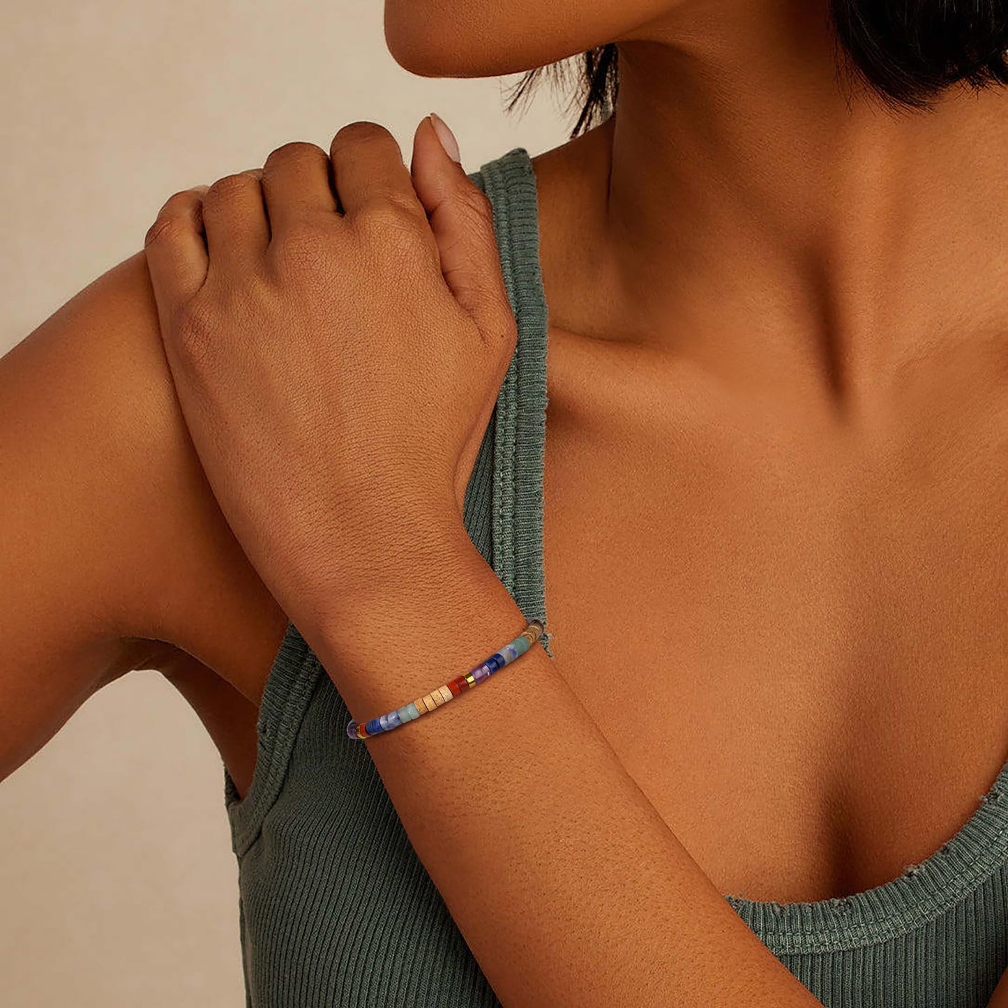 Teen Gifts Teenages Bracelets Teen Trendy Stuff Birthday Christmas Gifts Natural Stone Bracelets Cute Teenager Jewelry for Back to Scool East Christmas