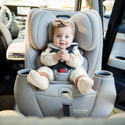 Maxi-Cosi Pria 3-in-1 Convertible Car Seat, Infant to Toddler Car Seat, Easy-Install Harness, Machine-Washable Cover, 5-100 lbs, Seafaring