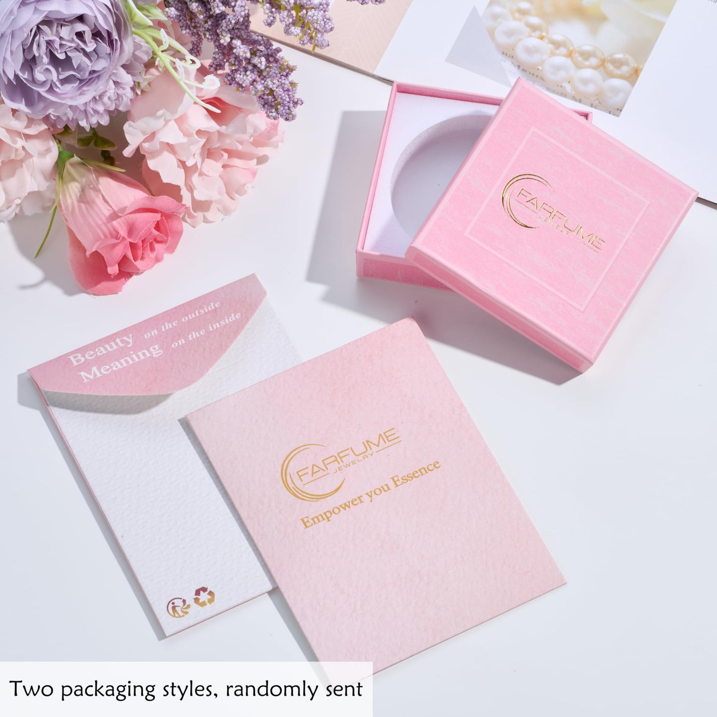 Farfume Garnet - Friendship - Crystal Beaded Bracelets, Chakra 4mm Natural Stone Beads Bracelets, Gemstone Spiritual Jewelry Gifts for Mother's Day