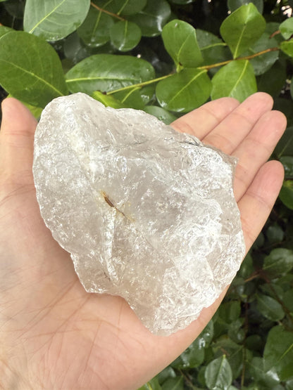 GAF TREASURES XL Raw Clear Quartz, 3-4" Natural Rough Clear Quartz, Clear Quartz Rough, Clear Quartz Healing Rough Crystal (Clear Quartz, 0.5-1 lb)