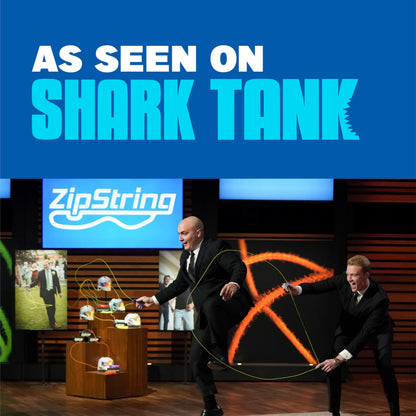ZipString Original - As Seen on Shark Tank - Classic Rope Launcher Toy, Perfect for Kids & Adults - Fly a String Loop in The Air for Endless Tricks & Fun, Wonderment Awaits, Aesthetic Aqua