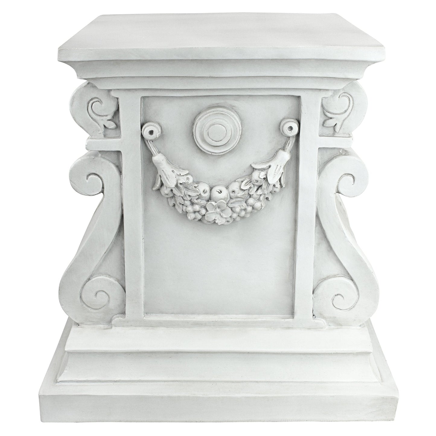 Design Toscano NG314100 Statuary Garden Base Riser, Large, Classic Plinth