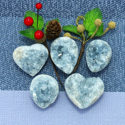 Namzi Celestite Crystals, Crystal Clusters, Raw Crystals, Angelite Crystal, Witchcraft Crystals, Blue Calcite Crystal, Blue Crystal, Witchcraft Supplies, Crystals and Healing Stones(100-150G)