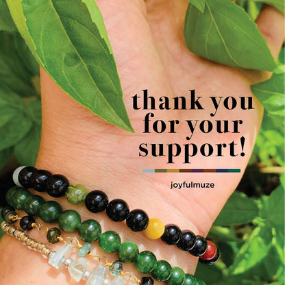 Joyfulmuze Black Obsidian Stretch Bracelet for Men, Multiple Natural Gemstones Yellow Tiger Eye, Green Peridot, Amethyst, Wood, Carnelian, Malachite, Aquamarine, Handmade Gift Chakra Jewelry, 6mm