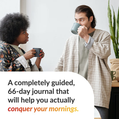 The Morning Sidekick Journal - Habit Tracker Journal! A Guided Journal for Morning Routines. A Science Driven Daily Journal with Prompts for Healthy Life Habits. Wellness Journal for Women and Men.