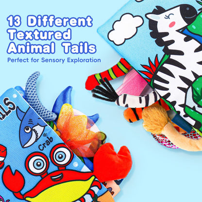 2PCS Baby Books Toys 0-6 Months Infant Tummy Time Sensory Travel Toys 3 4 5 6 Month Crinkle Touch Feel Busy Soft Book for Babies 0-3 3-6 6-12 Months Newborn Essentials Must Haves Boy Girl Shower Gifts