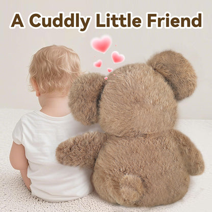 iPlay, iLearn Elephant Stuffed Animal, Soft Baby Plush Elephant Toy, Infant 18" Big Cute Fluffy Animal Toy, Nursery Bedtime Huggable Birthday Easter Basket Gift for Toddlers Girl Boy Kid Age 0 and up