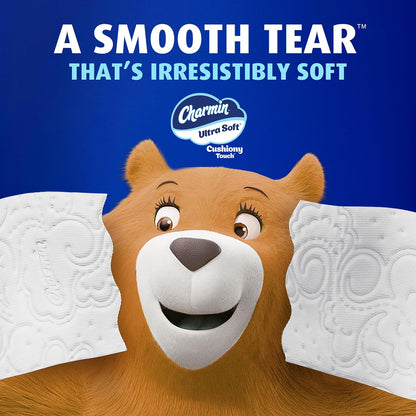 Charmin Ultra Soft Cushiony Touch Toilet Paper, 18 Family Mega XL Rolls = 126 Regular Rolls