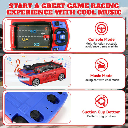 Mytothfy Musical Steering Wheel Racing Car Toy, Racing Adventure Car Steering Wheel for Toddler Kids, Toddler Simulated Driving Game Cars with Sound and Light, Xmas Birthday Gifts for Kids Ages 3+