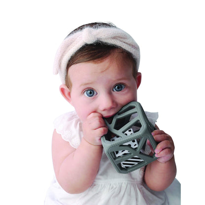 Grey Chew Cube by Malarkey Kids