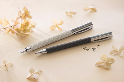 Faber Castell 147055 Oil-based Ambition Option Art Black Sand Ballpoint Pen