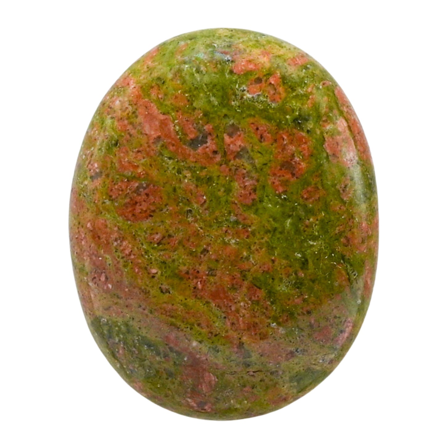 Amazing Gemstone Unakite Crystals and Healing Stones - Large Palm Stone Crystals Piedra - Crystal for Good Luck, Balanced Positive Energy, Meditation - Unique Stocking Stuffers Gifts for Women, Men