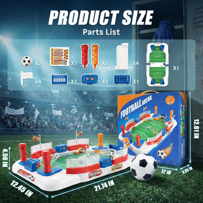 SMILESSKIDDO Soccer Board Games for Kids, Mini Foosball Table Toys for 3 4 5 6 7 8-12 Year Old Kids, Interactive Soccer Toys Indoor Home Party - Gift for Boys Girls Birthday Holiday