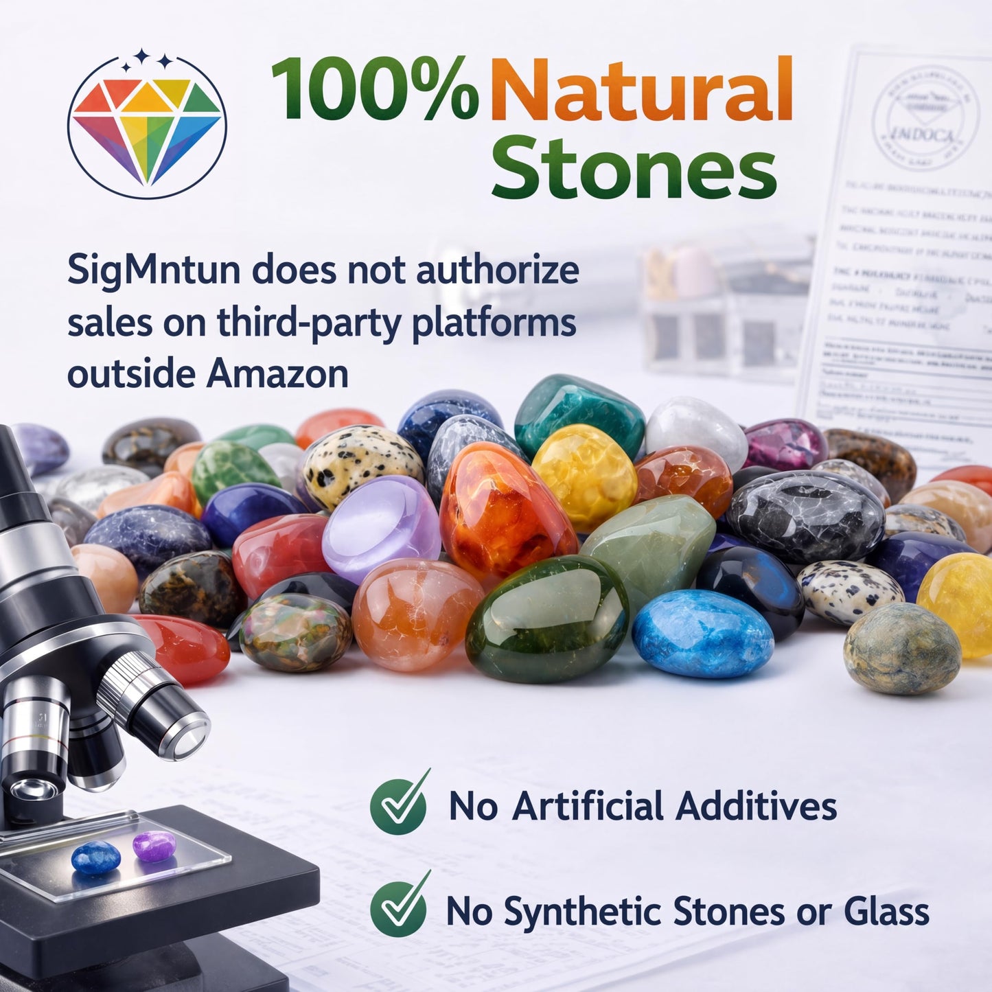 SigMntun Polished Stone Set Labradorite Crystals, Handpicked Tumbled Gemstones Rocks, Pebbles for Reiki, Chakra, Healing, Home Decor 0.6" Inches 7 Ounces