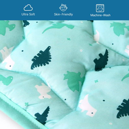 SPRINGSPIRIT Baby Play Mat for 71'' x 59'' Playpen, Large & Thick Baby Mat for Floor, Playmat for Babies and Toddlers, Non Slip Crawling Mat for Playpen, Easy Clean Foam Play Mat, Dinosaur