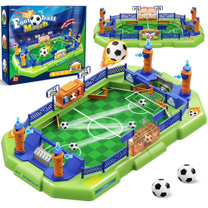Mini Foosball Table Game for Kids – Soccer Board Game, Portable Tabletop Pinball Interactive Sports Game, Indoor Family Party Birthday Gift Educational & Active Toy for Boys Girls Ages 3+