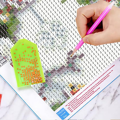 BOHADIY Winter Cardinal Christmas Diamond Art Painting Kits for Adults - Full Drill Diamond Art Paintings for Beginners, Round 5D Paint with Diamonds Gem Art Painting Kits DIY Adult Crafts 12x16inch