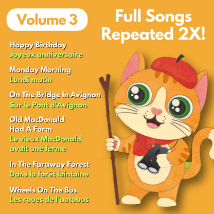 Lulu Learns French Bundle Deal — Interactive Sound Board Book for Toddlers 1-3, Bilingual English & French Songs & Music, Talking Musical Learning Toy and Gift for Babies & Kids