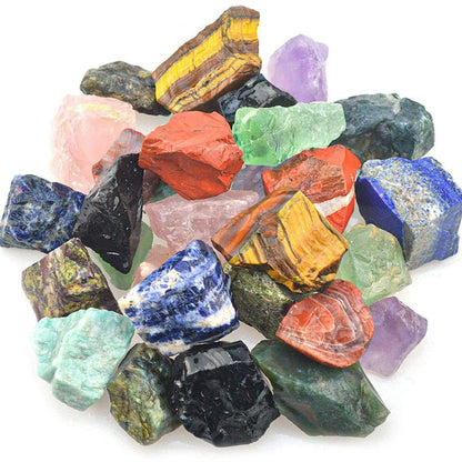 Moss Agate Raw Crystals Healing Crystals Natural Rough Stones 1.2-2" for Tumbling, Fountain Rocks, Yoga, Meditation, Polishin, Gift 28