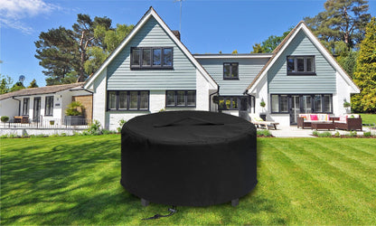 MAVINCHER Fire Pit Cover for Solo Stove - Surround Tabletop Shelter, Elevation for Ranger & Bonfire Fire Pits, Black, 44" D x 20" H