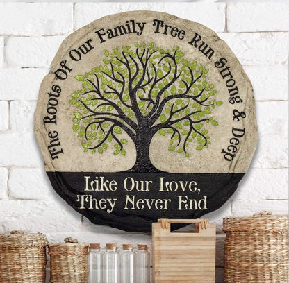Spoontiques - Garden Décor - I Love You Stepping Stone - Decorative Stone for Garden