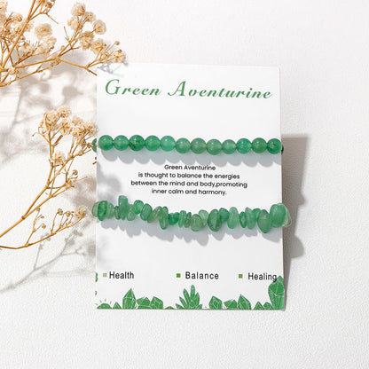 Jade Bracelet for Women 6mm Green Aventurine Bracelet Natural Jade Green Beaded Bracelet Jade Jewelry for Women