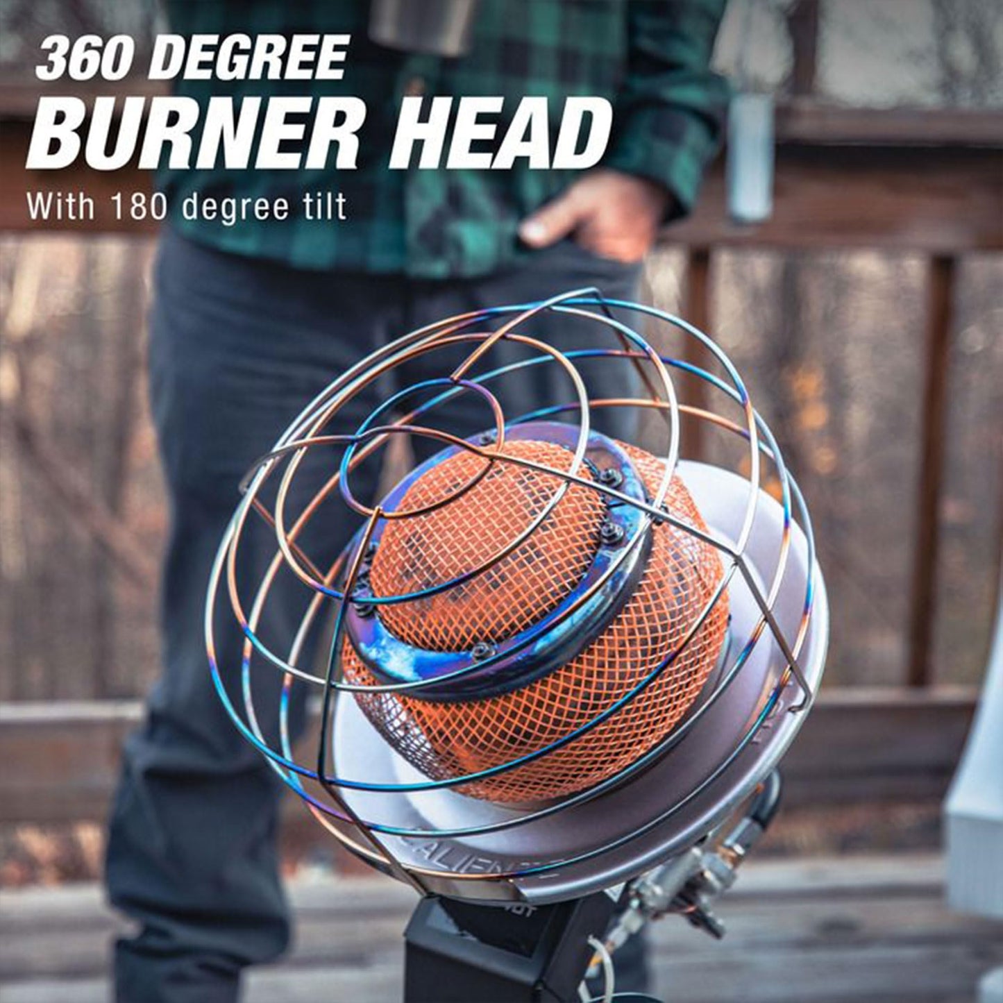 Mr Heater Original 540-Degree 45,000 BTU Tank Top Radiant Propane Heater