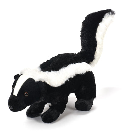 The Petting Zoo Skunk Stuffed Animal Plushie, Gifts for Kids, Wild Onez Zoo Animals, Skunk Plush Toy 12 inches