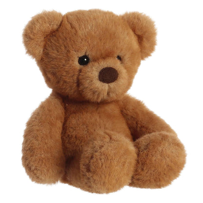 Aurora® Snuggly Softie Bear™ Stuffed Animal - Comforting Companions for Imaginative Play - Perfect for Kids, Adults, Birthdays, and Anniversaries - Brown 6 Inches
