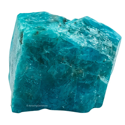 Amazing Gemstone 2 Pieces Green Apatite Raw Crystals and Healing Stones, Natural Rocks for Tumbling and DIY Raw Stones and Crystals