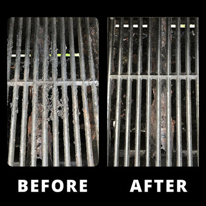 Grill Rescue BBQ Replaceable Cleaning Head, Bristle Free - Durable and Unique Grill Tools for Cast Iron or Stainless-Steel Grates, Barbecue Cleaner (Replaceable Head)