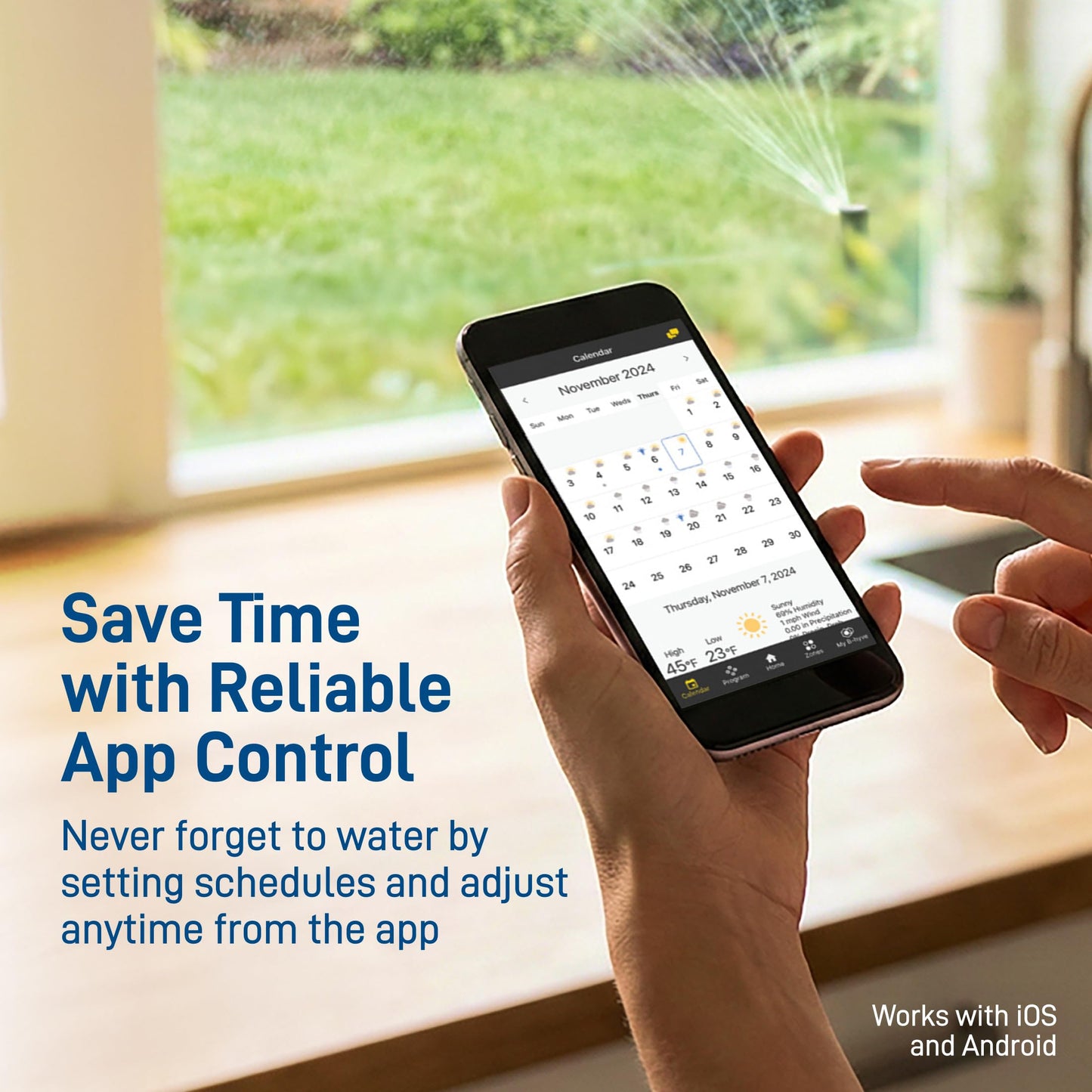 Orbit 24637 B-hyve XD 2-Port Smart Hose Watering Timer with Wi-Fi Hub