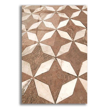 Epic Art 'Mosaic III' by Nathan Larson, Acrylic Glass Wall Art, 16"x24"