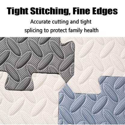 ALGFree Foam Puzzle Mat Soft Kids Baby Foam Activity Play Mat Interlocking Floor Tiles EVA Infant Crawling Mats, Customizable (Color : C, Size : 60x60x1.2cm-12pcs)