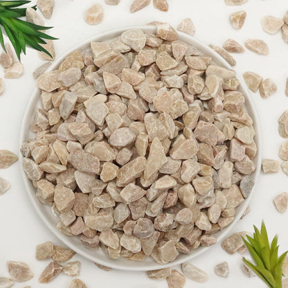 Lechloris 20lb Pea Gravels Natural River Rocks, Decorative Gravels for Plants-Small Pebbles-Ideal for Aquarium, Fish Tank, Vases, Succulents, Home Decor, Outdoor Garden Landscaping, Yellow Gravel
