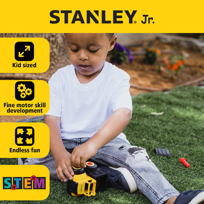 Red Toolbox Stanley Jr. Take Apart Dot 3 Piece Set