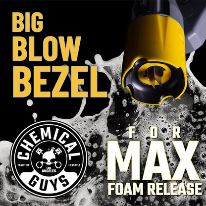 Chemical Guys Big Mouth Max Release Foam Cannon - Foam Cannon for Pressure Washer for Car Wash, Home Cleaning, and Boat Wash with 34 oz Bottle