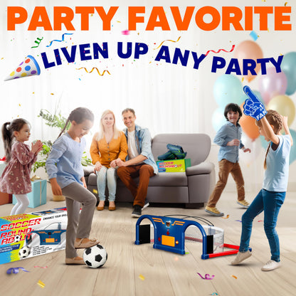 Soccer Trainer, Kids Soccer Exercises Training Set | Improve Agility First Touch Ball Control & Foot-Eye Coordination Hand-Eye