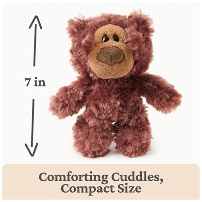 GUND Philbin Teddy Bear, Little Stuffed Animals, Classic Plush Toys for Ages 1 and Up, Chocolate Brown, 7”