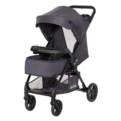 Baby Trend Passport Carriage Travel System with Bassinet, Changing Table, Toys, and Music Center, Dash Pink