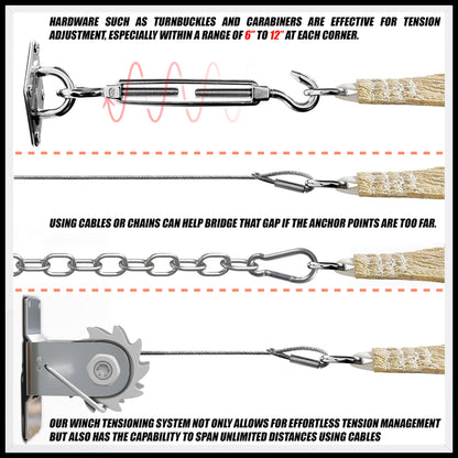 Royal Shade 10' x 10' x 14' Beige Triangle Sun Shade Sail Canopy Outdoor Patio Fabric Screen Awning RSTAPRT10 - UPF50+ 95% UV Blockage, Heavy Duty, Water & Air Permeable (We Make Custom Size)