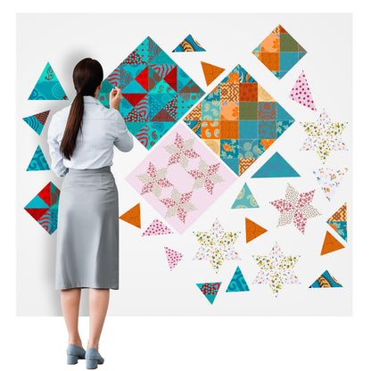 Buryeah 1 Pcs Quilt Design Wall Fabrics 72 in x 60 in with No Grid Lines Flannel for Quilting Design Wall Sewing Supplies for Craft Sew Display Double Sided Fleece (White)