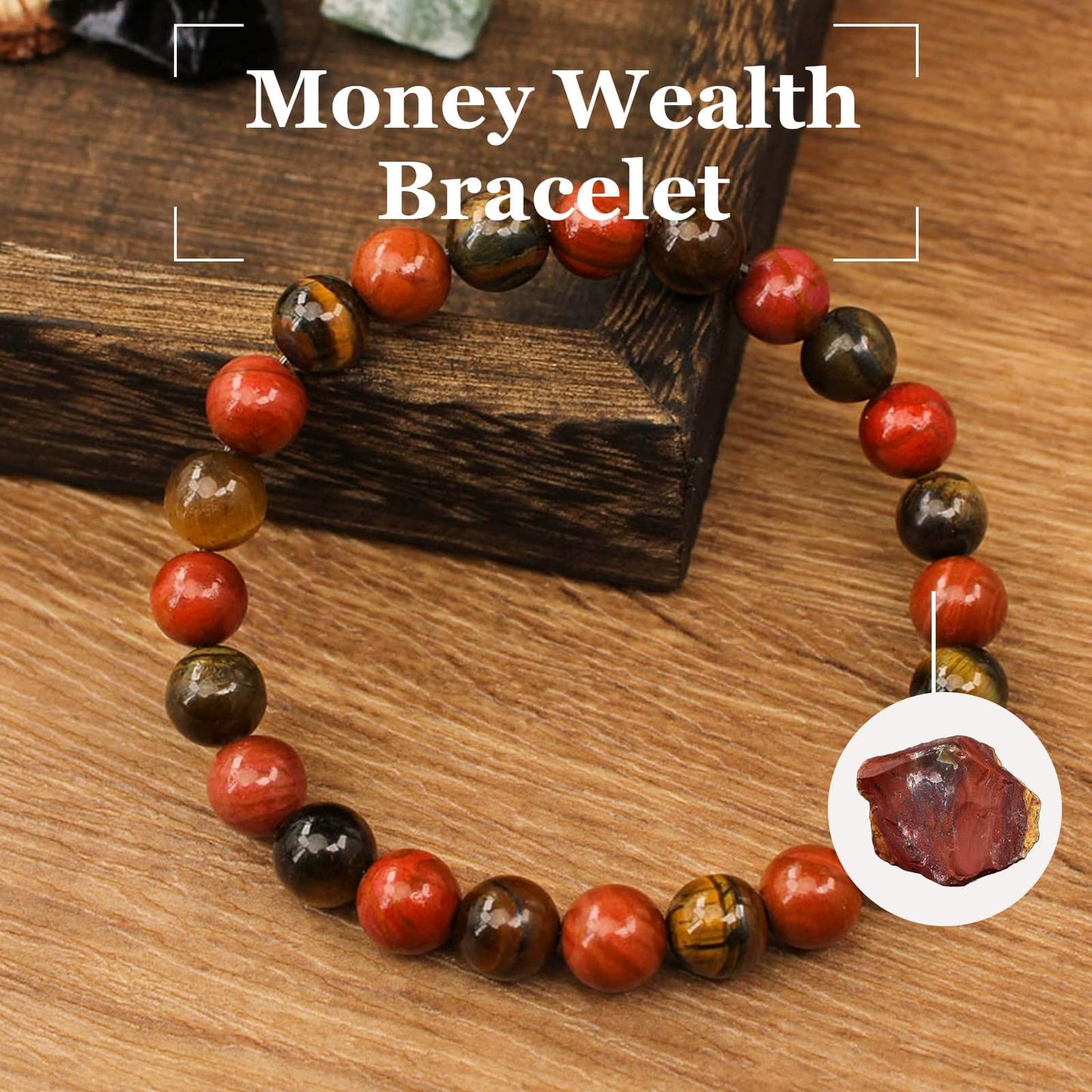 Long tiantian Crystal Money Bracelets for Women Wealth Attraction Green Jade Feng Shui Luck Bracelets Healing Protection Jewelry Spiritual Friend Birthday Jewelry Gifts