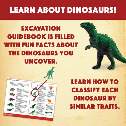 MindWare Dig It Up! Dinosaur eggs excavation kit